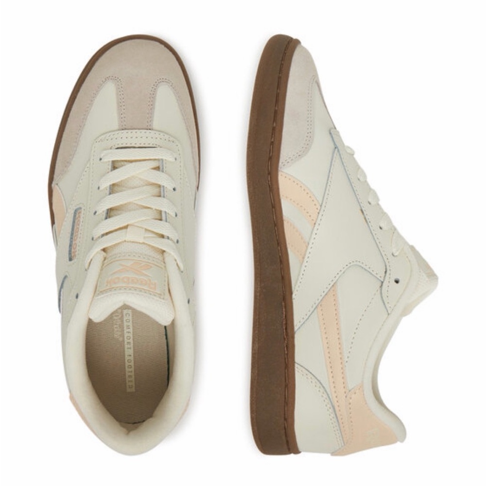Reebok Women’s Forte‎ Lounger Vintage Chalk Blush Sneakers 8.5M Gum Sole
